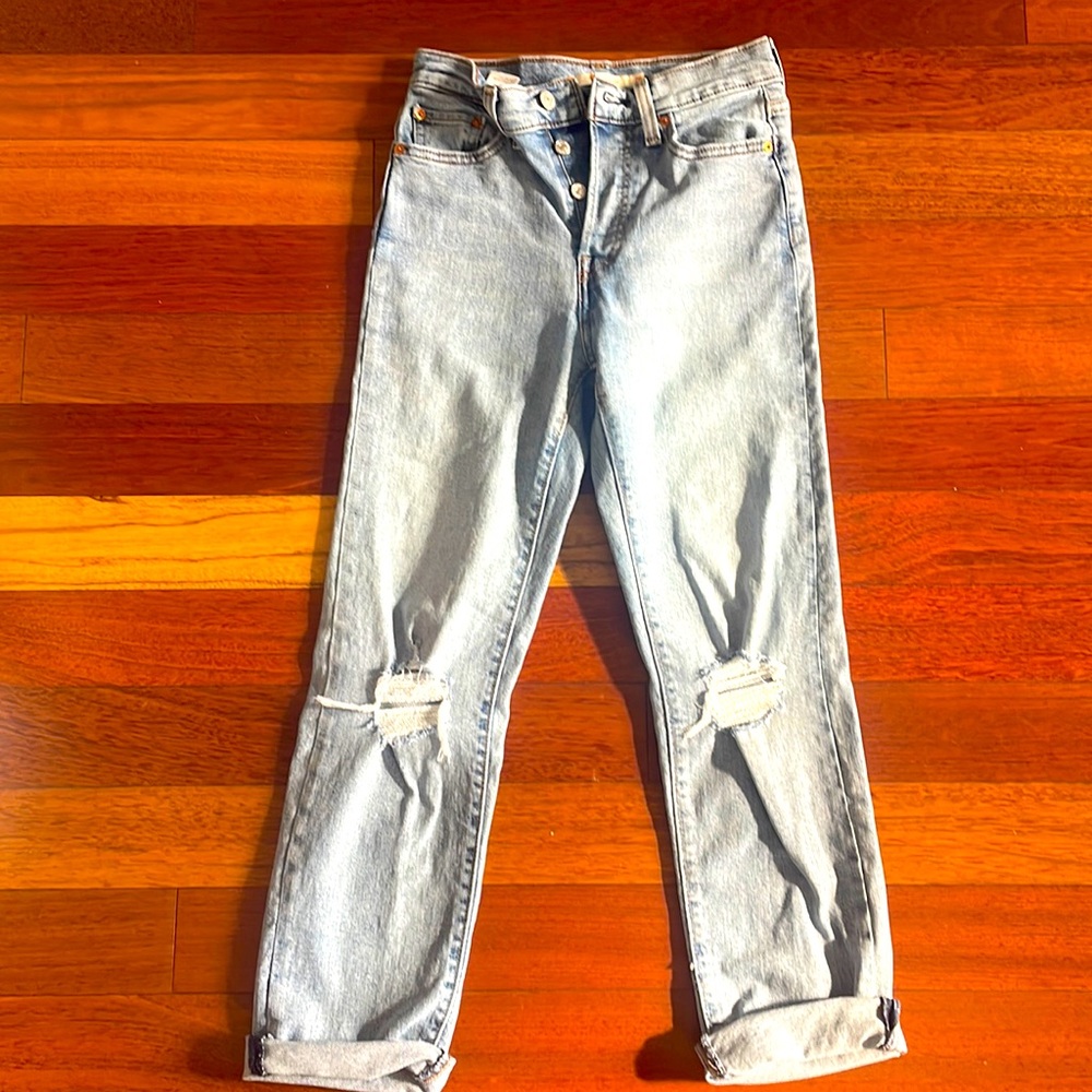 Levi’s wedgie straight jeans